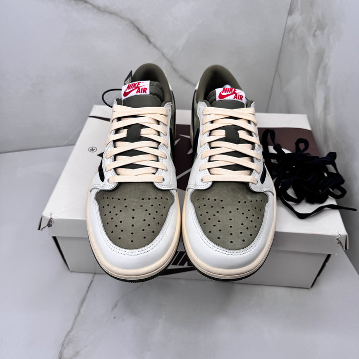 Jordan 1 Low Travis Scott Medium Olive 9UK