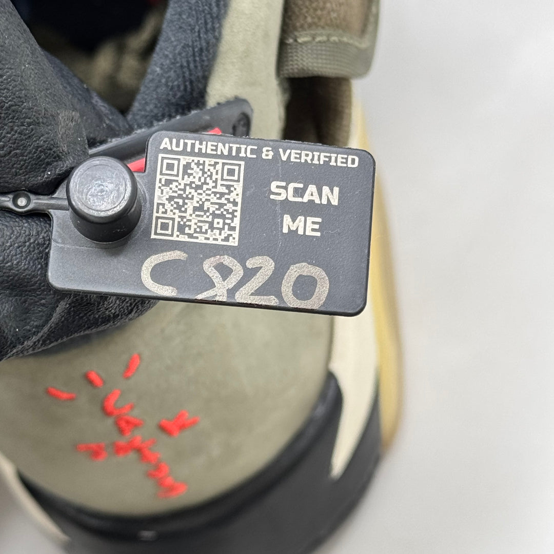 Jordan 6 Travis Scott Olive 5.5UK