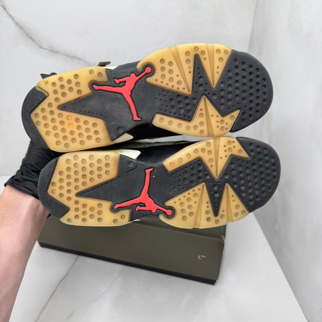 Jordan 6 Travis Scott Olive 5.5UK