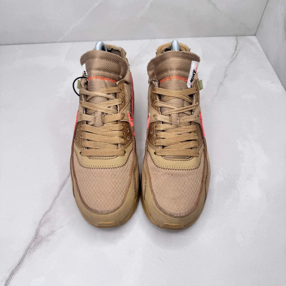 Nike Off White Air Max 90 Desert Ore 5.5UK