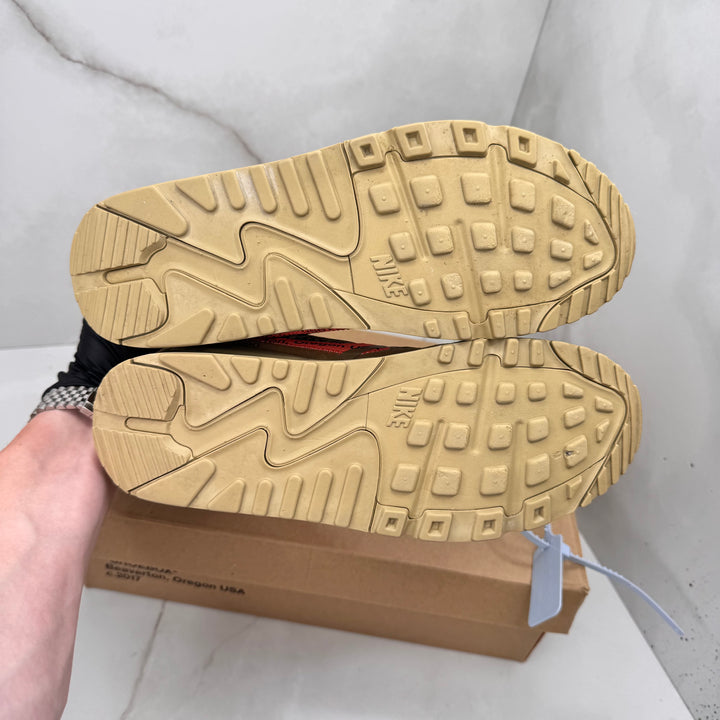 Nike Off White Air Max 90 Desert 6UK