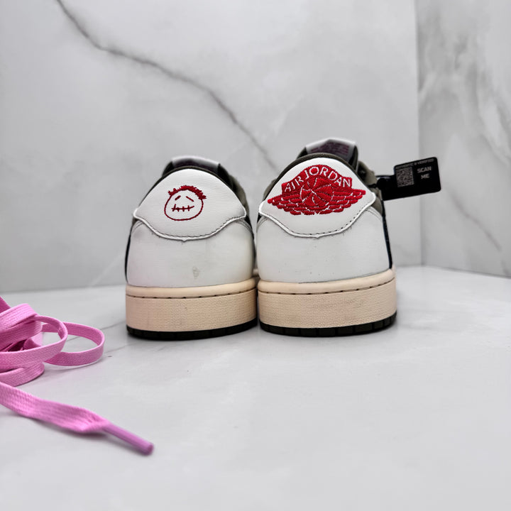 Jordan 1 Low Travis Scott Medium Olive 9UK