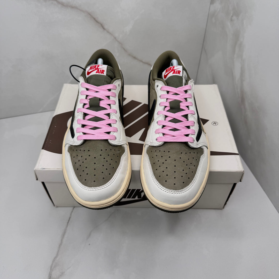 Jordan 1 Low Travis Scott Medium Olive 8UK