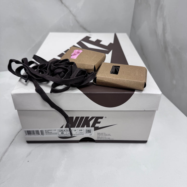 Jordan 1 Low Travis Scott Velvet 7UK