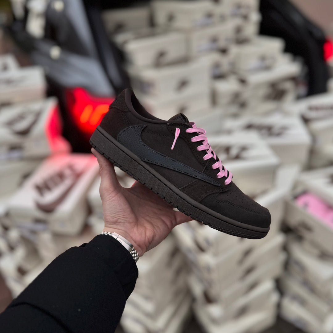 Jordan 1 Low Travis Scott Velvet Brown | Brand New | All Sizes