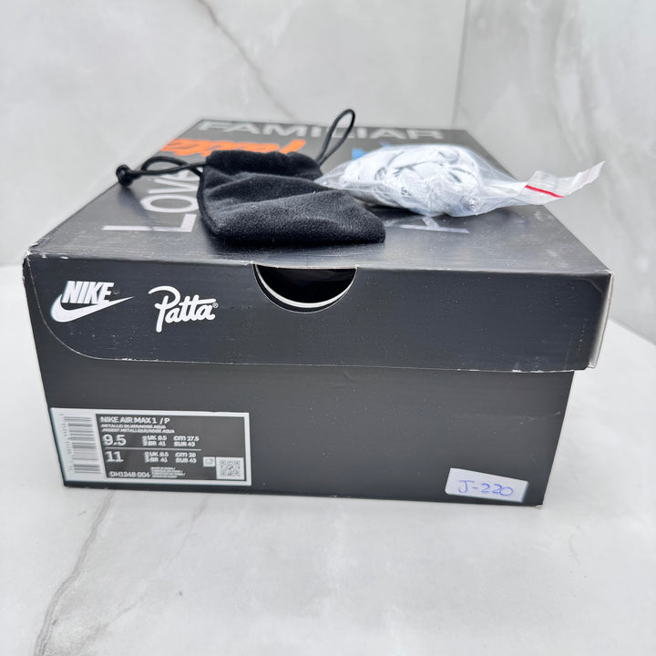 Nike Air Max 1 Patta Aqua 8.5UK