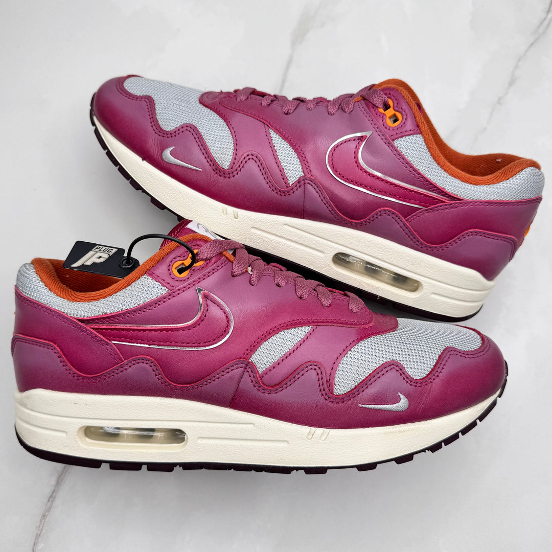 Nike Air Max 1 Patta Maroon 9.5UK