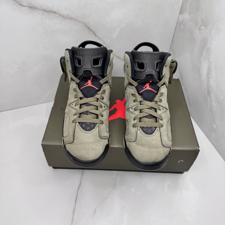 Jordan 6 Travis Scott Olive 5.5UK