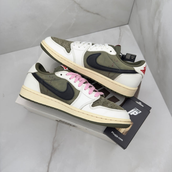 Jordan 1 Low Travis Scott Medium Olive 8UK