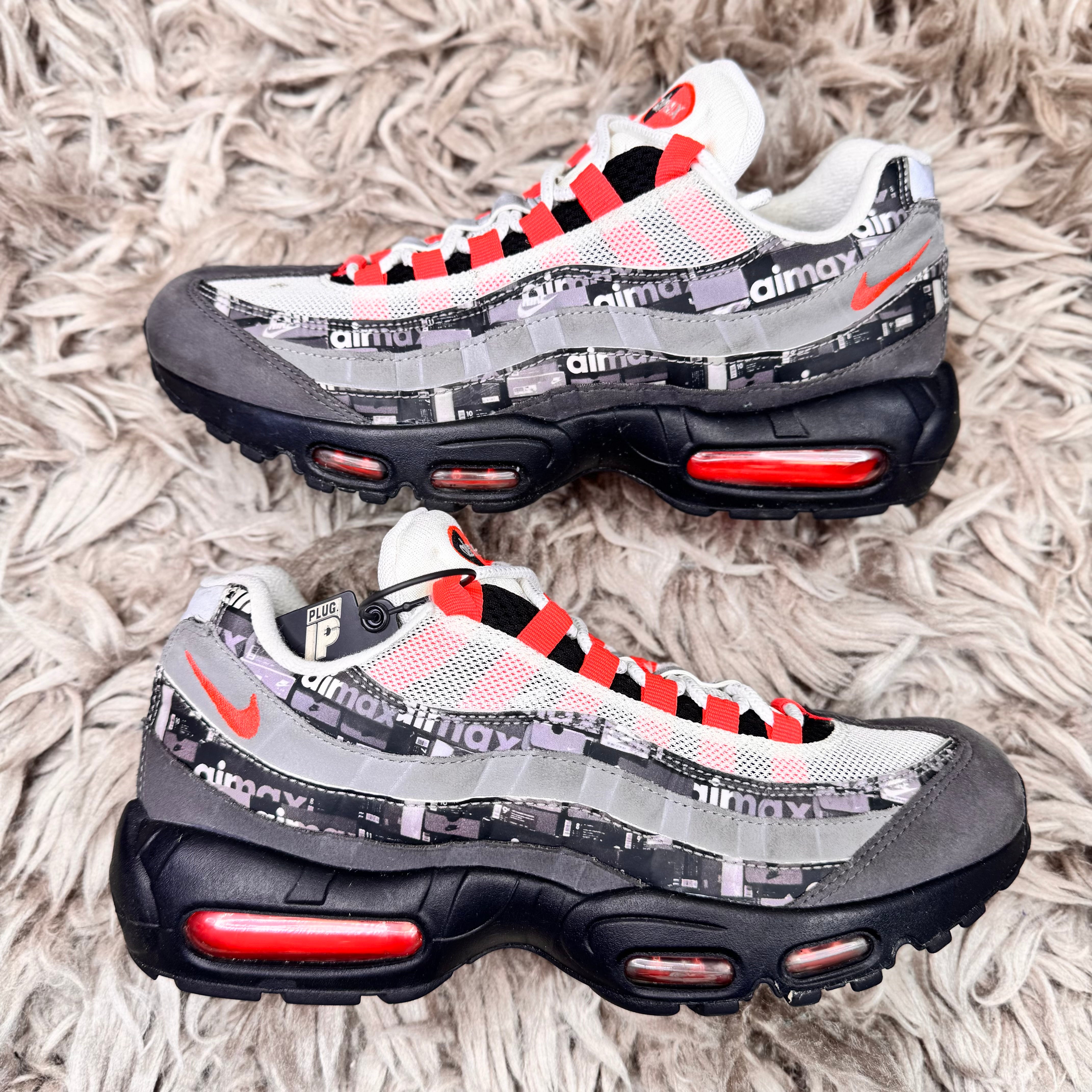 ATMOS × NIKE AIR MAX 95 RED WE LOVE NIKE ATMOS × NIKE AIR MAX 95 RED WE LOVE NIKE
