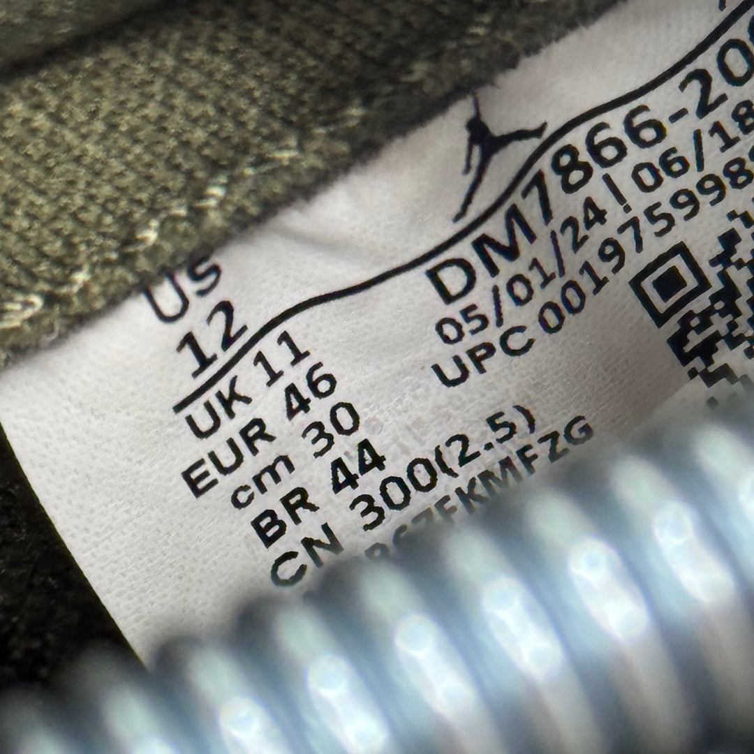 Jordan 1 Low Travis Scott Medium Olive 11UK