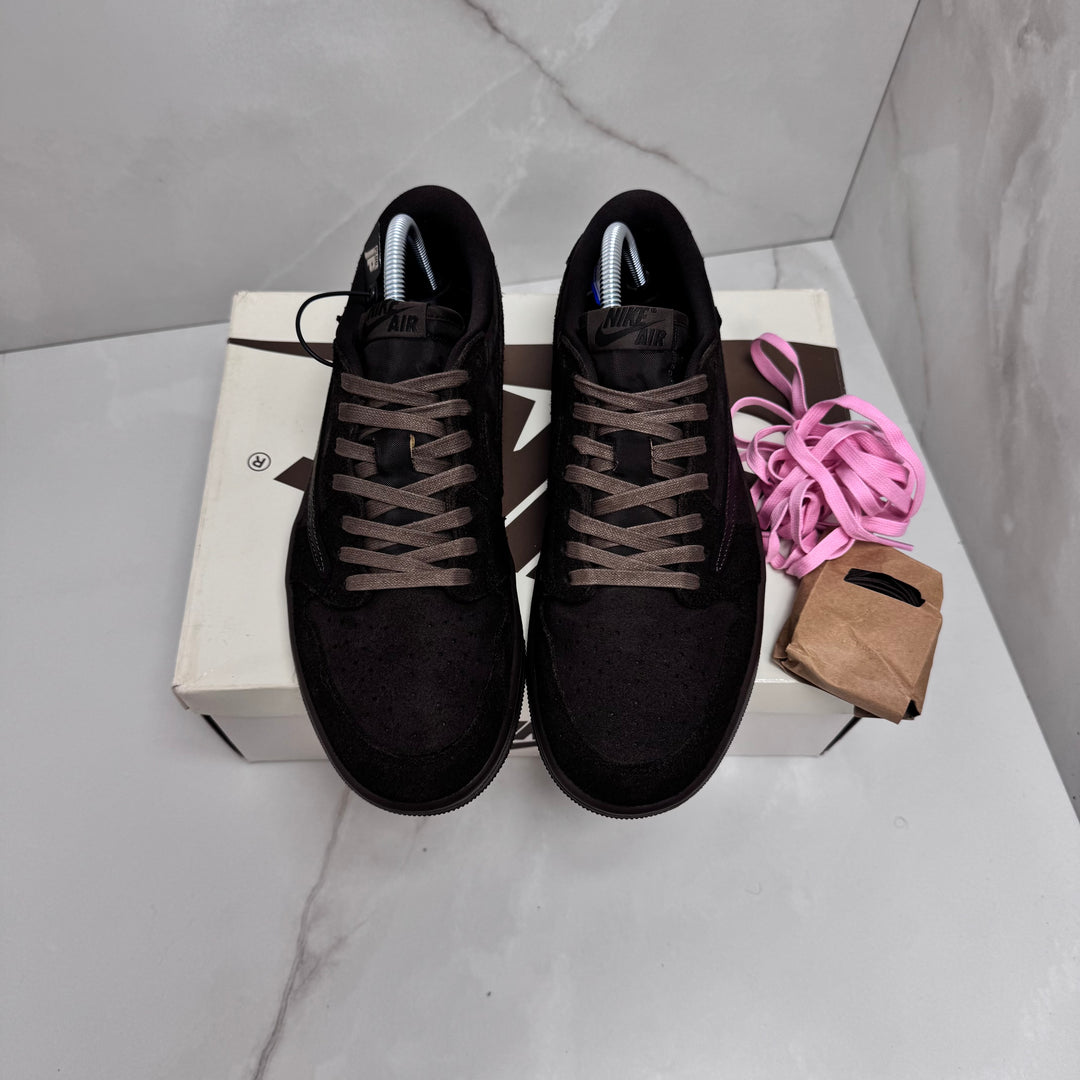 Jordan 1 Low Travis Scott Velvet 7UK
