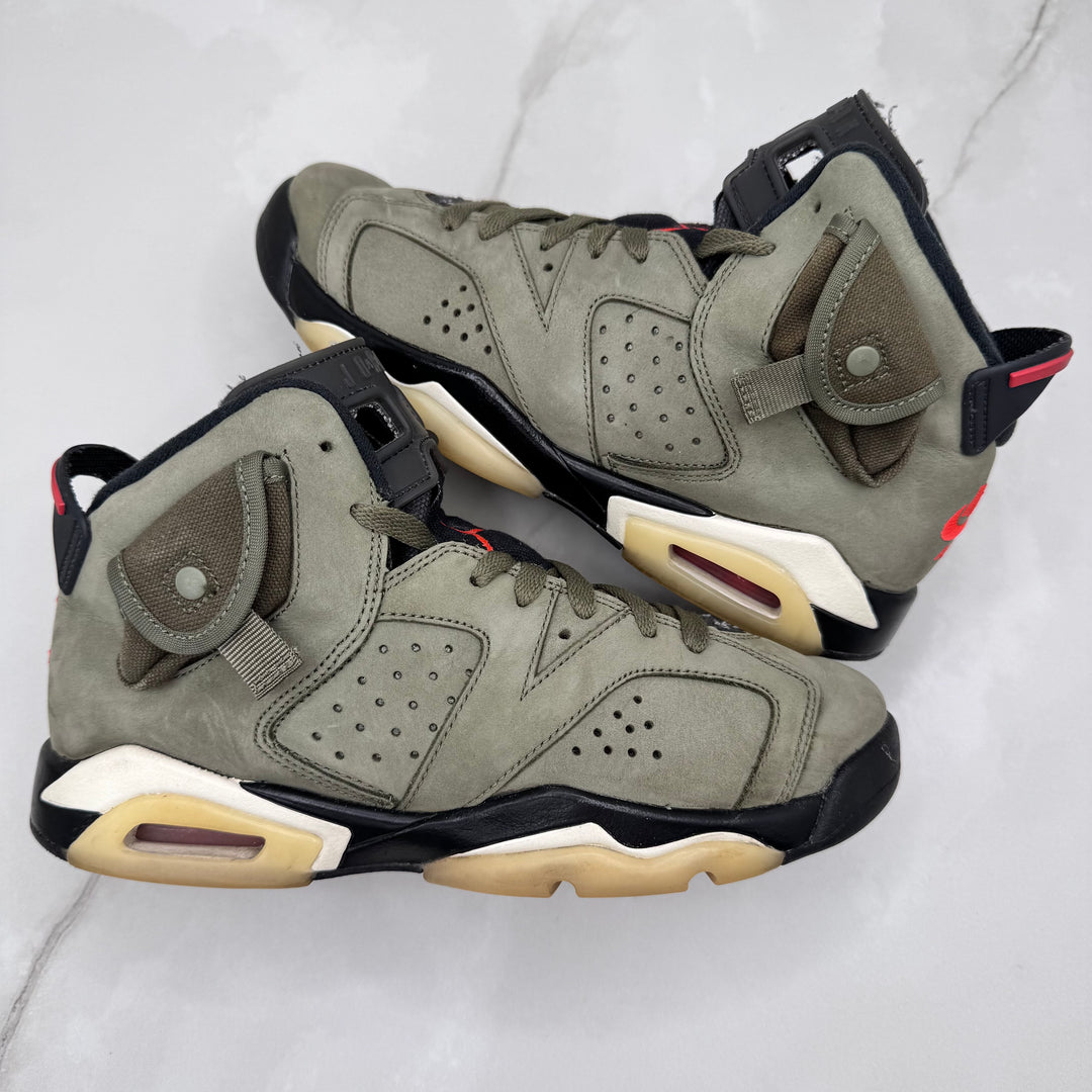 Jordan 6 Travis Scott Olive 5.5UK