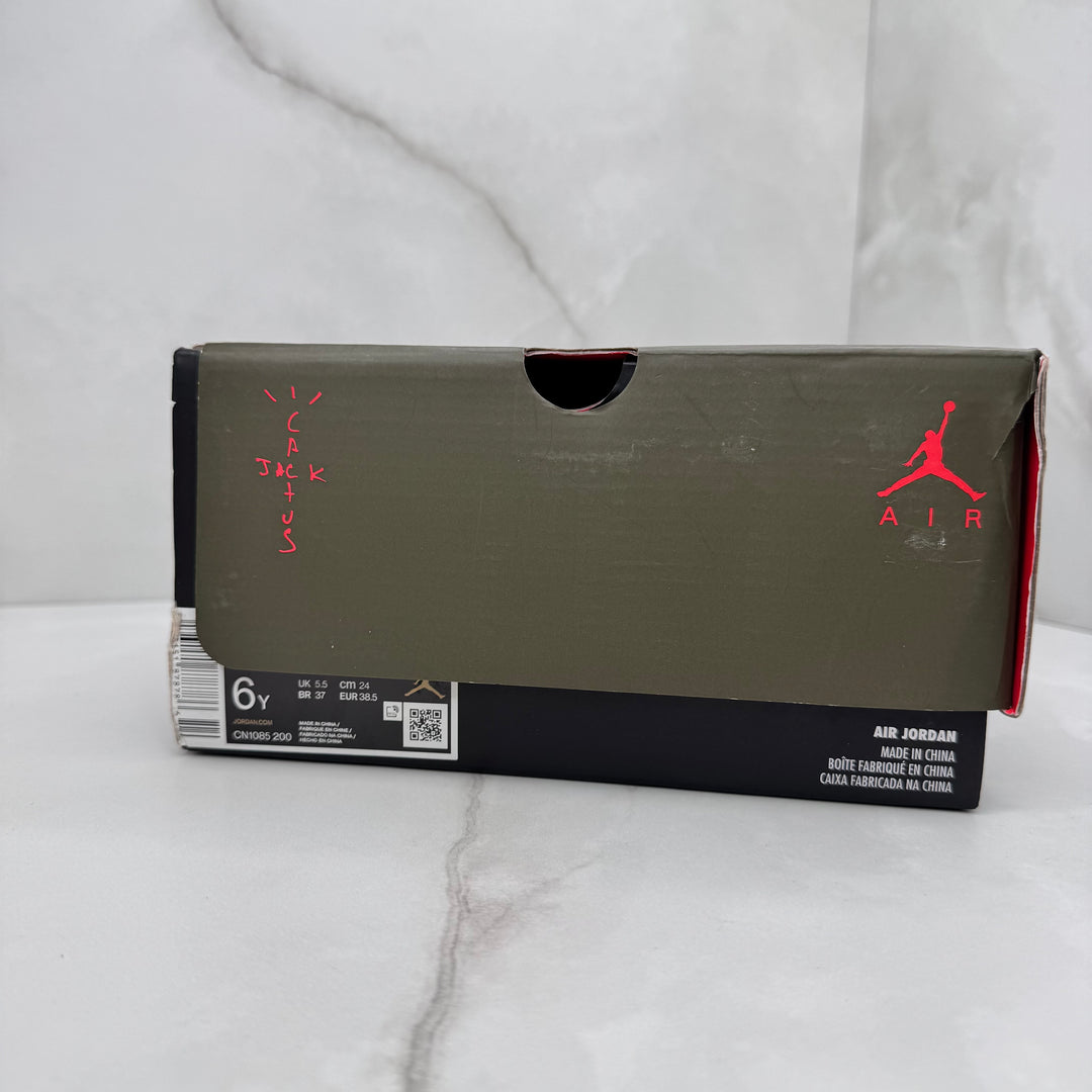 Jordan 6 Travis Scott Olive 5.5UK