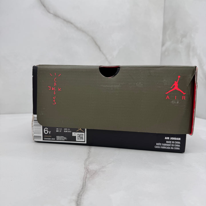 Jordan 6 Travis Scott Olive 5.5UK