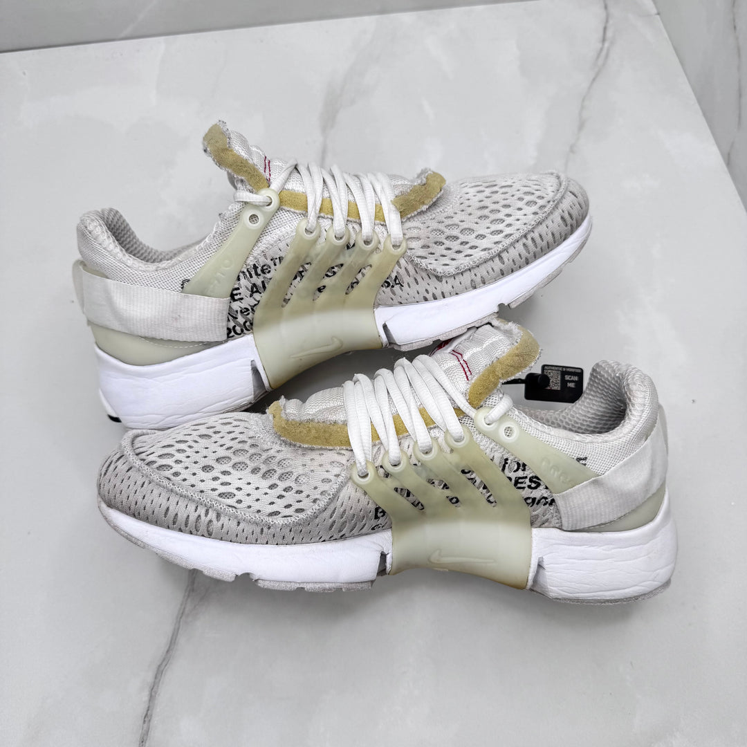 Nike Off White Presto White 8UK