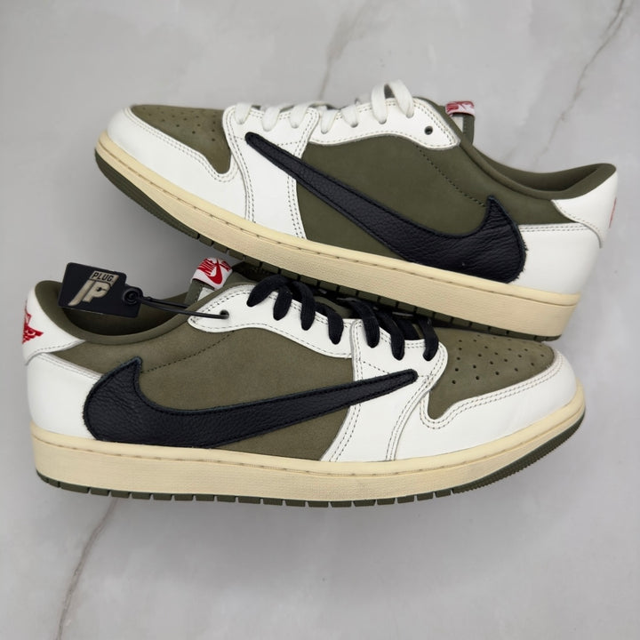 Jordan 1 Low Travis Scott Medium Olive 11UK