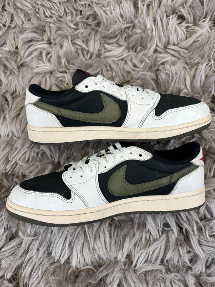 Jordan 1 low Travis Scott Olive 9UK