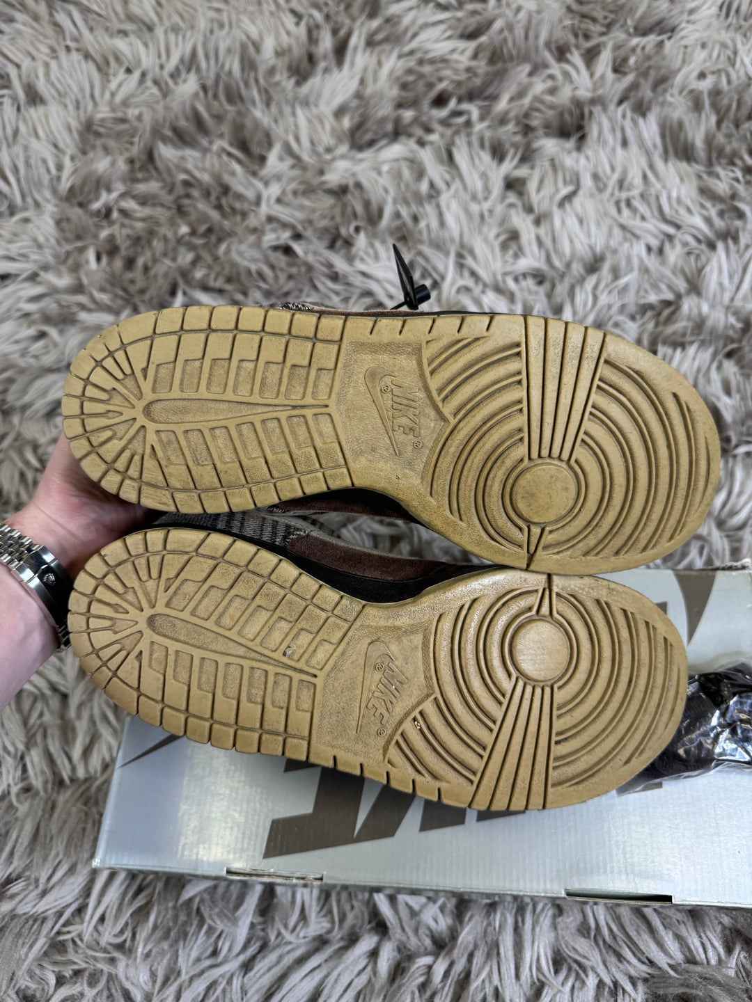 Nike SB Dunk Low tweed 8UK