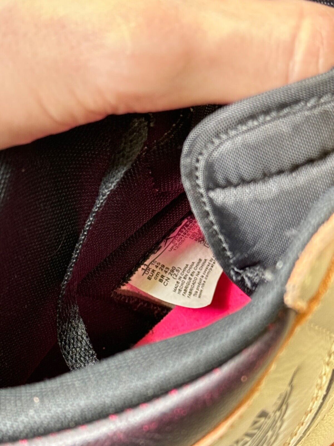 Jordan 1 High Paris to NYC 10UK