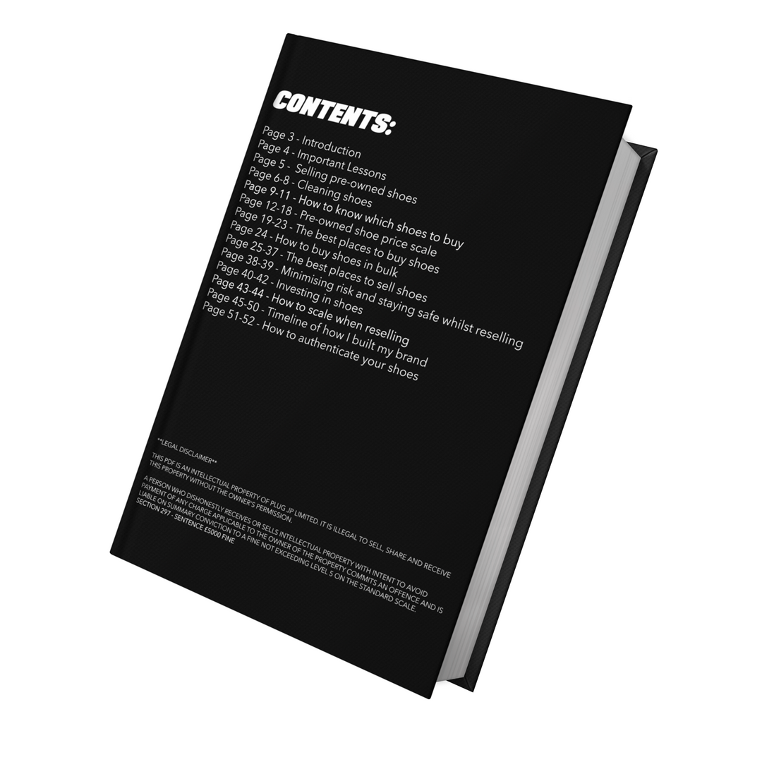 The Secret To Selling Sneakers Guide (PDF)