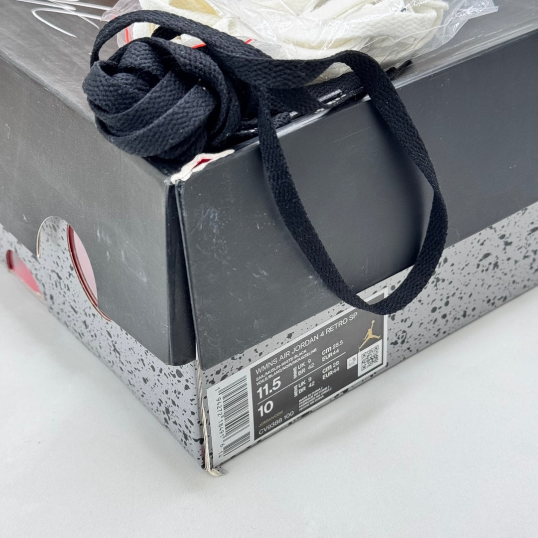 Jordan 4 Off White Sail 9UK