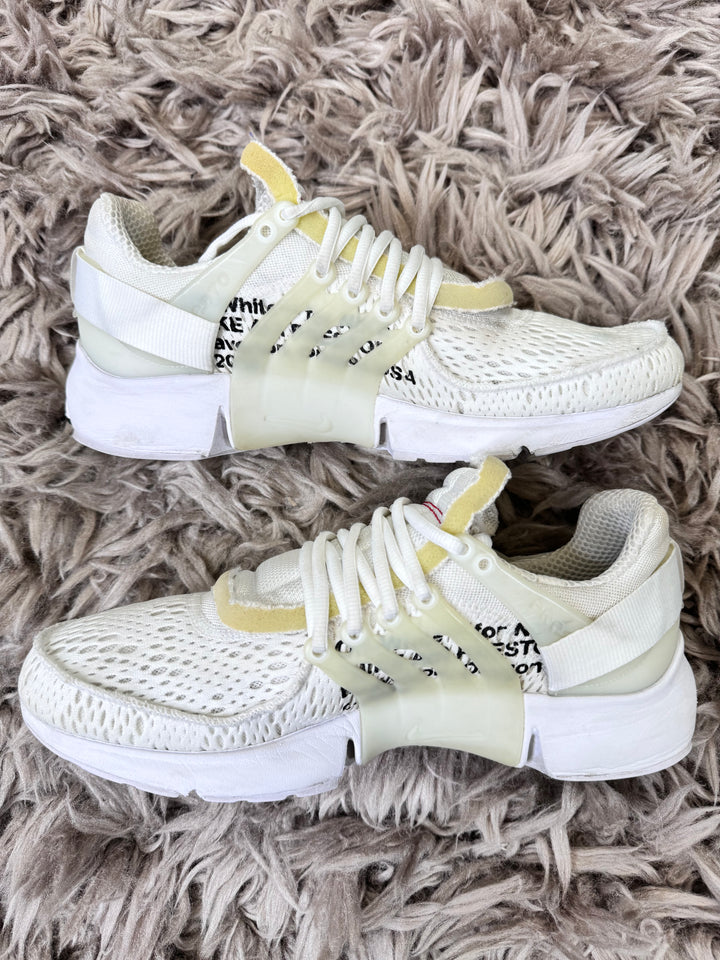 Nike off white presto white 10UK