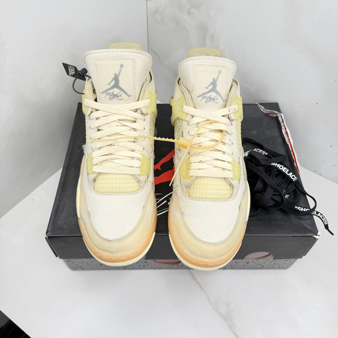 Jordan 4 Off White Sail 9.5UK