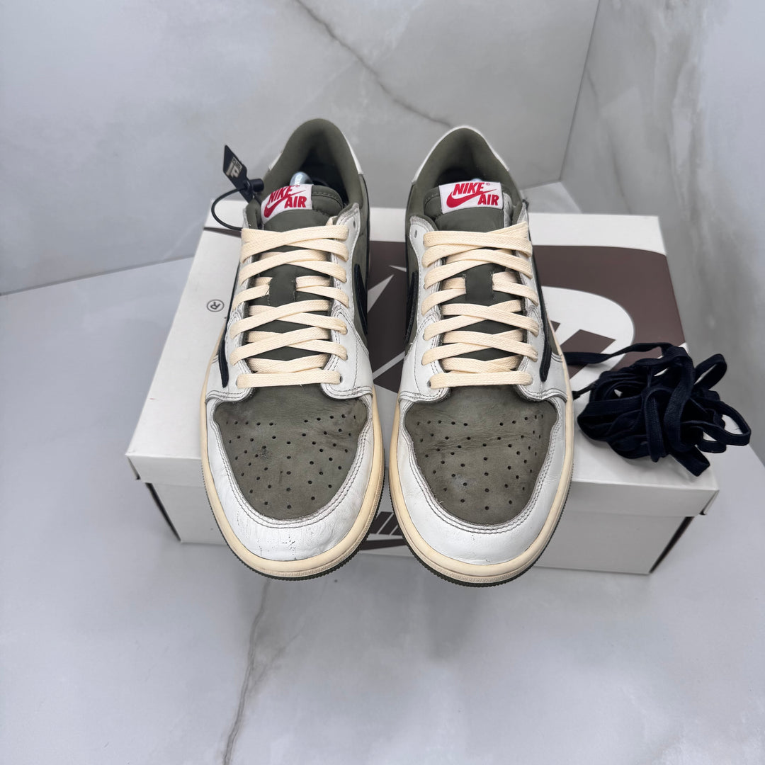 Jordan 1 Low Travis Scott Medium Olive 9.5UK
