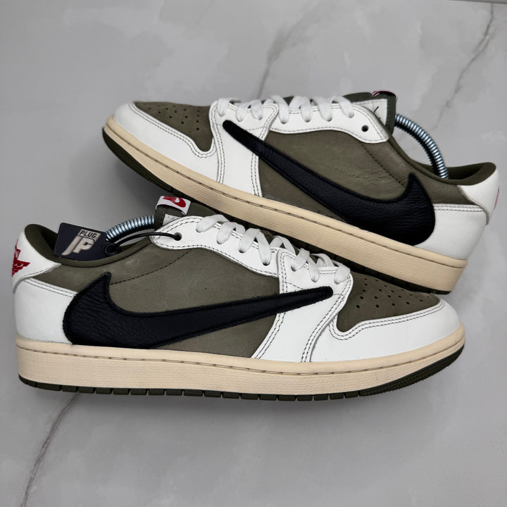 Jordan 1 Low Travis Scott Medium Olive 9UK