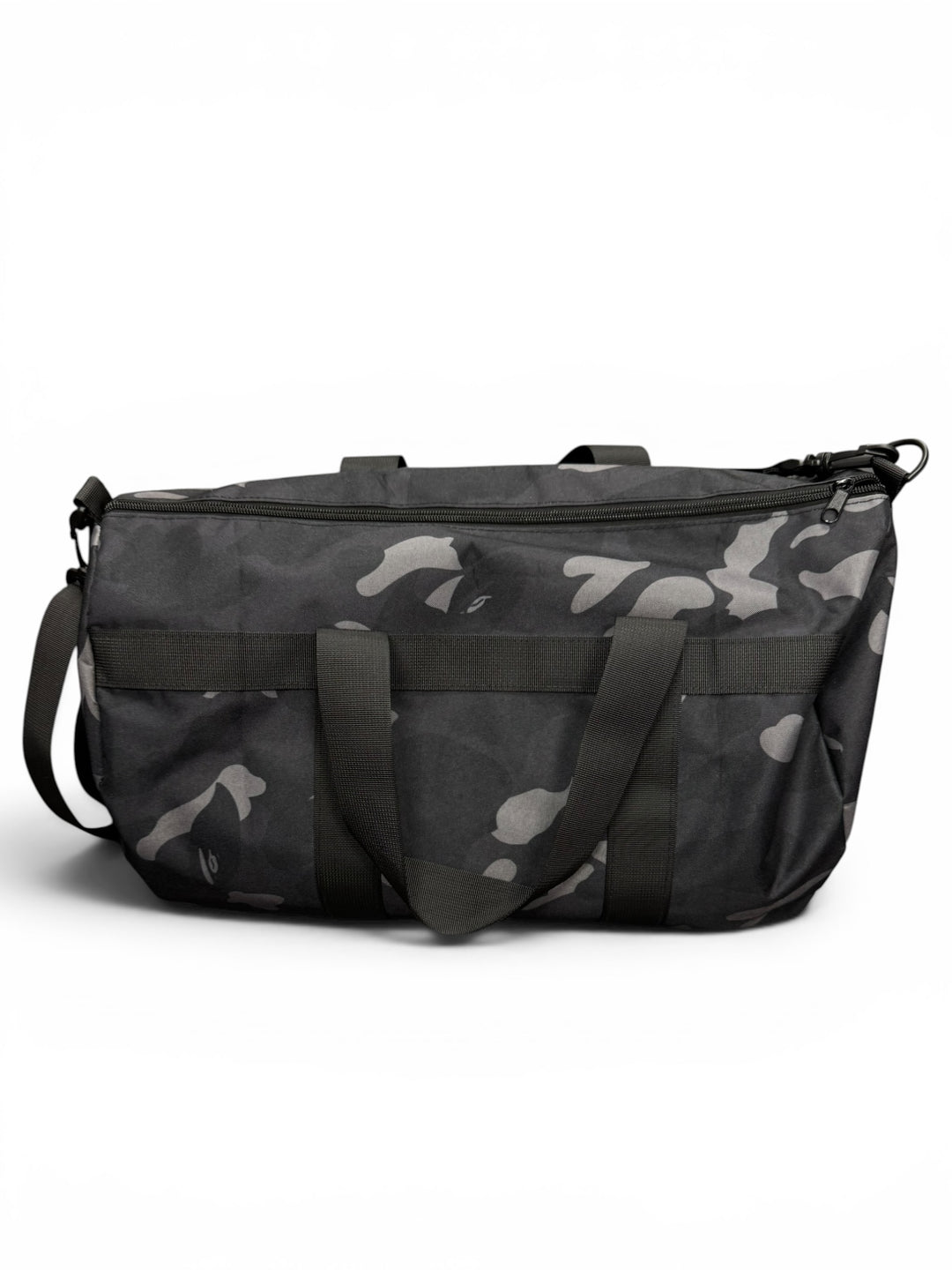 Bathing Ape Black Travel Duffle Bag With Cross Body strap