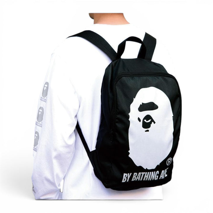 BAPE Big Logo Black Backpack
