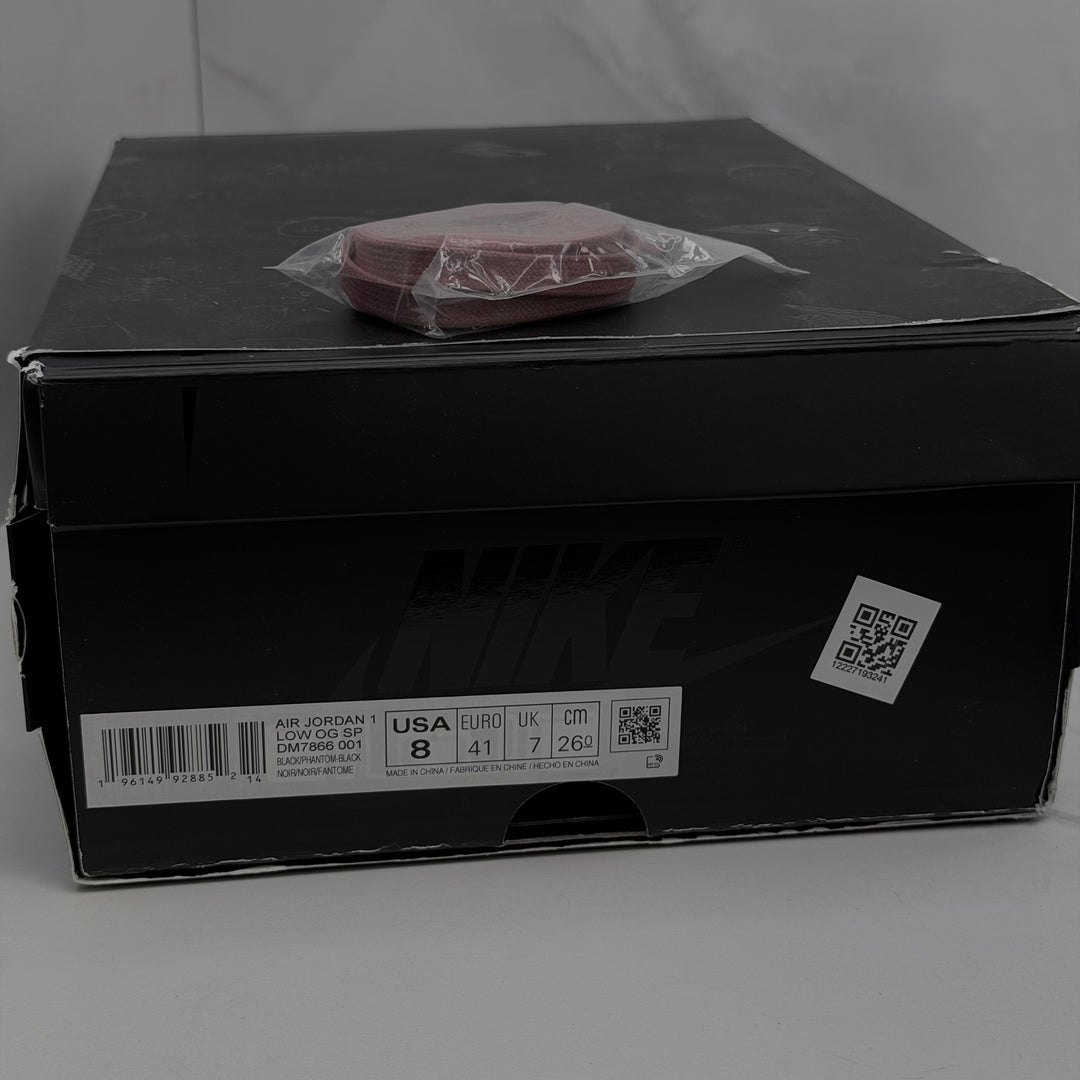 Jordan 1 Low Travis Scott Black Phantom 7UK (2692)