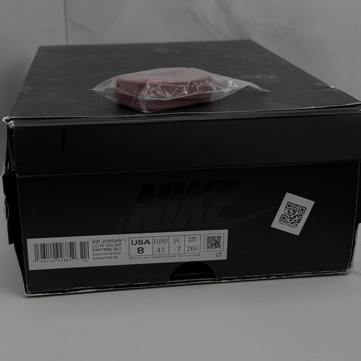 Jordan 1 Low Travis Scott Black Phantom 7UK (2692)