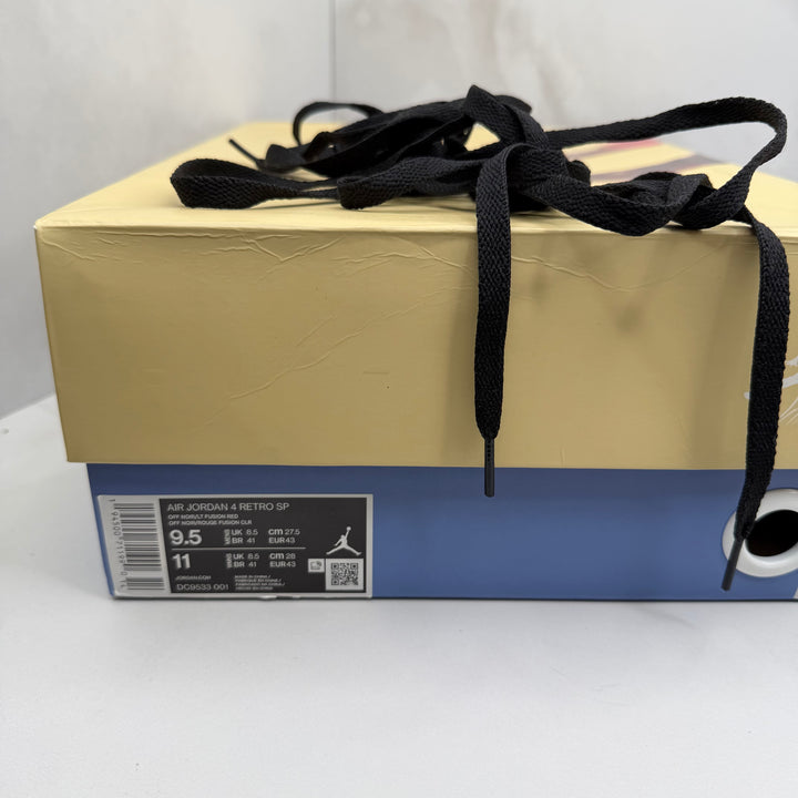 Jordan 4 Union Off Noir 8.5UK (2545)