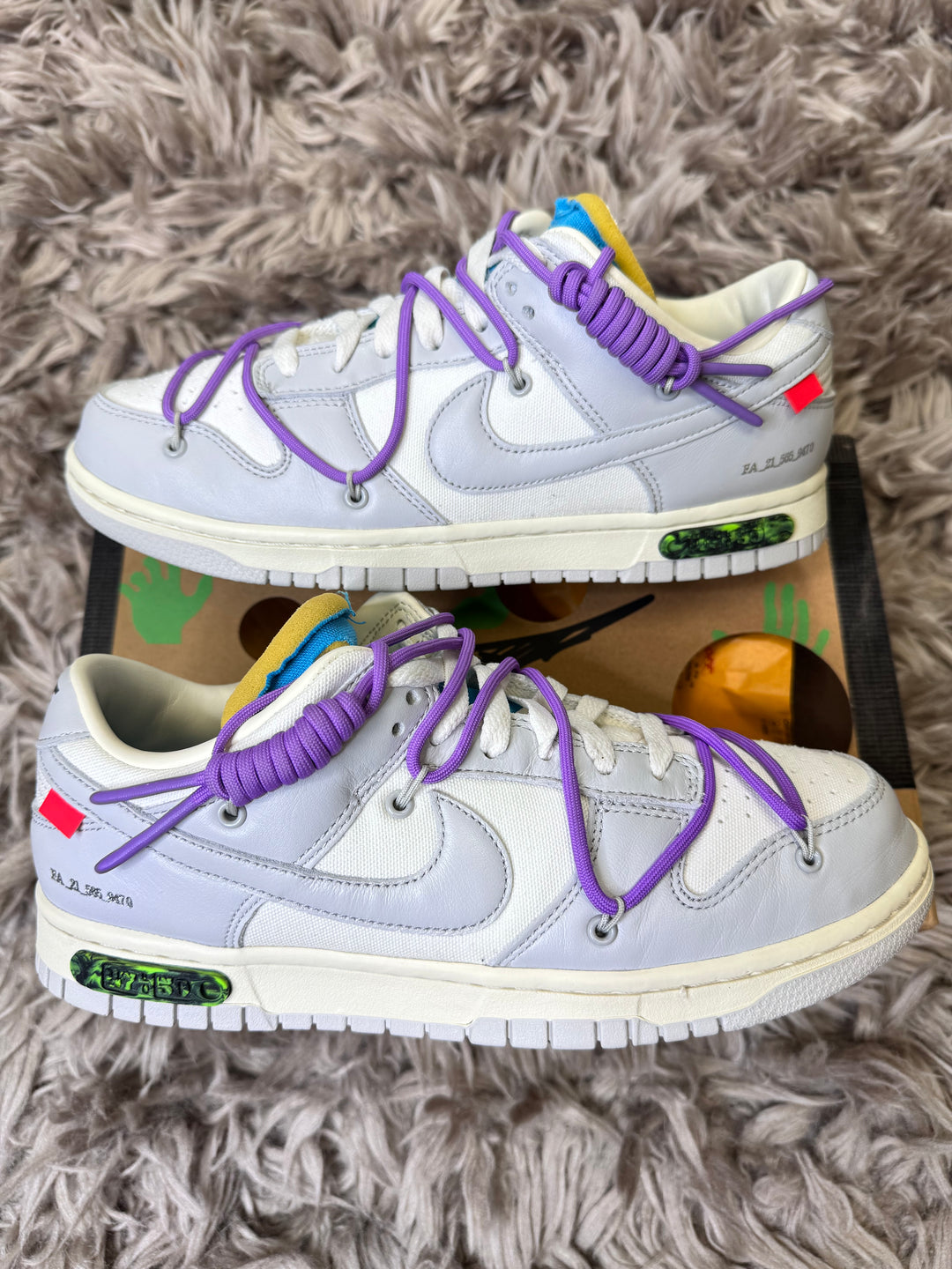 Nike off white dunk lot 47 7.5UK