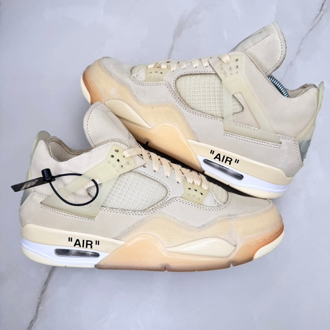 Jordan 4 Off White Sail 9UK