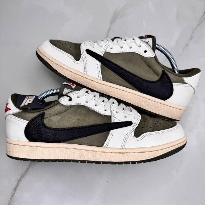 Jordan 1 Low Travis Scott Medium Olive 8.5UK