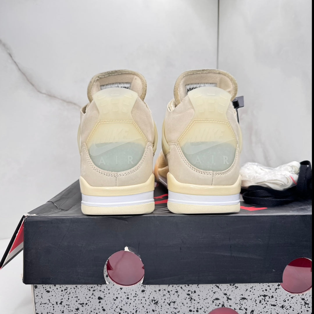 Jordan 4 Off White Sail 9UK