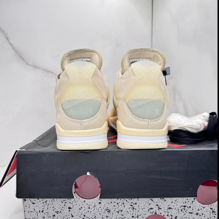 Jordan 4 Off White Sail 9UK