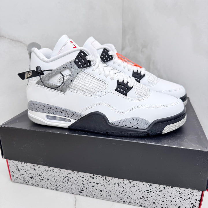 Jordan 4 White Cement (Brand New)