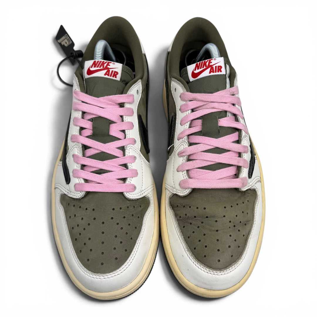 Jordan 1 Low Travis Scott Medium Olive 8UK
