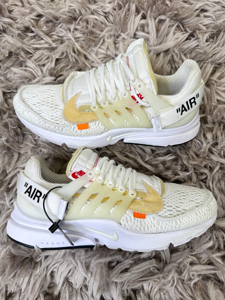 Nike off white presto white 10UK