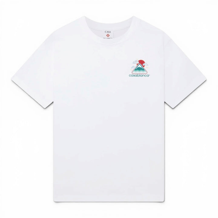 Casablanca Montagne Ondulee White T-Shirt