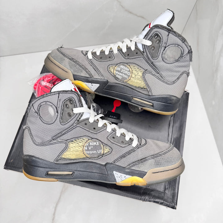 Jordan 5 Off White Muslin 7.5UK