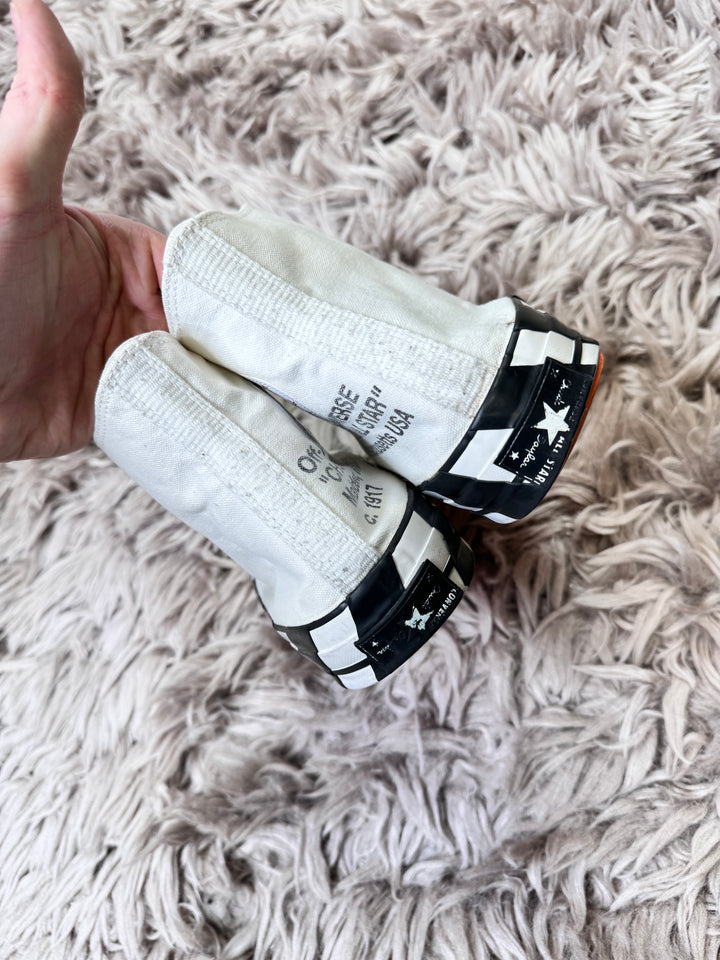 Off white chuck taylor 12UK