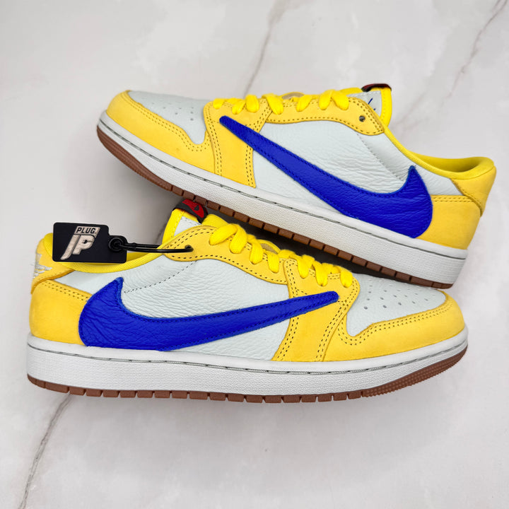 Jordan 1 Low Travis Scott Canary 6.5UK