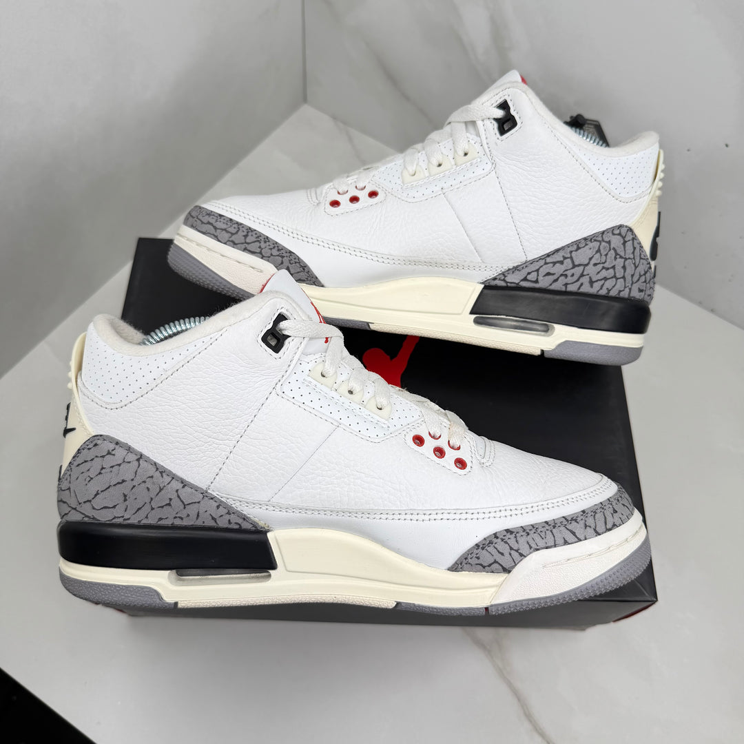 Jordan 3 White Cement 6UK