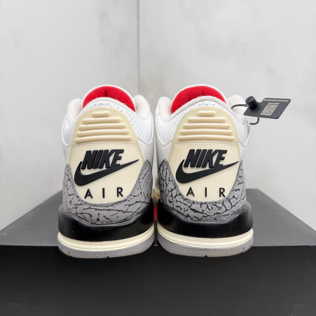 Jordan 3 White Cement 6UK