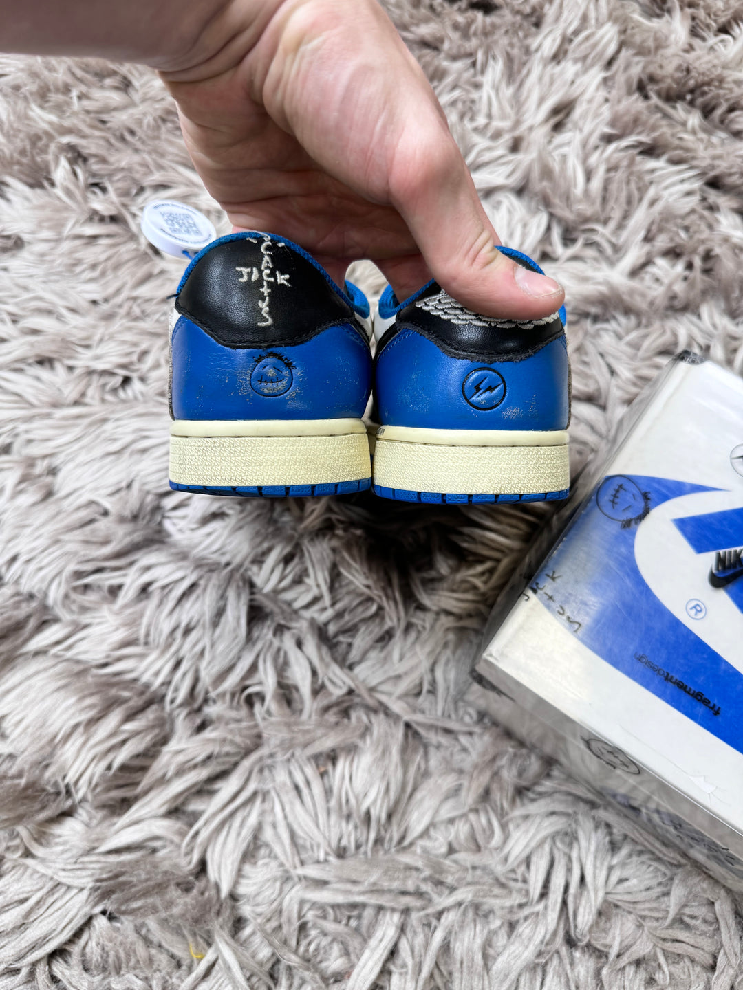 Jordan 1 low Travis Scott fragment 7UK